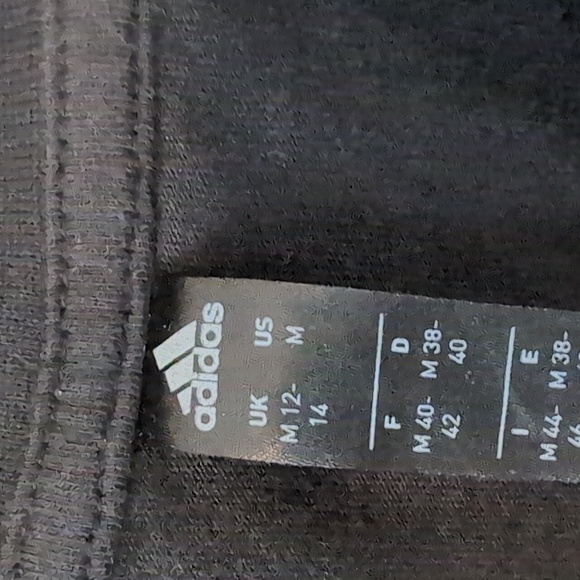 Adidas Women's Black Floral Graphic Logo Cotton T-Shirt Sz Medium - Picture 3 of 6